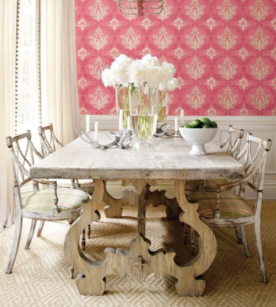 Thibaut Julie Damask Beige T4766  tapéta - Paisley Home