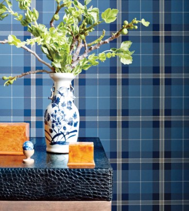 Thibaut Winslow Plaid Grey T1027  tapéta - Paisley Home