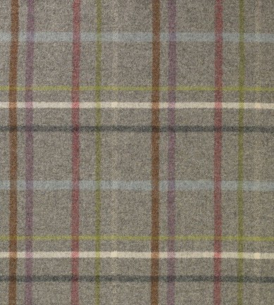 Moon Multicheck Light Grey textil - Paisley Home