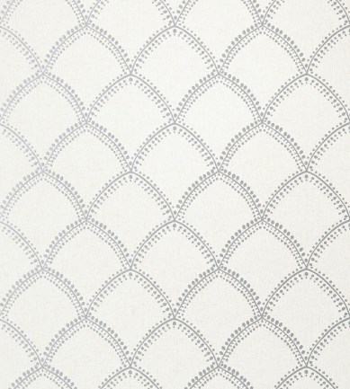 Anna French Burmese Metallic-Alabaster tapéta - Paisley Home