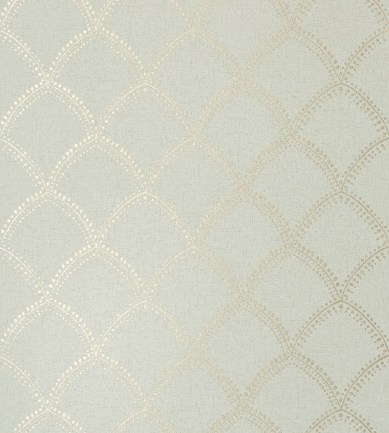 Anna French Burmese Metallic-Aqua tapéta - Paisley Home