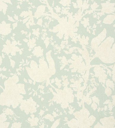 Anna French Garden Silhouette Aqua tapéta - Paisley Home