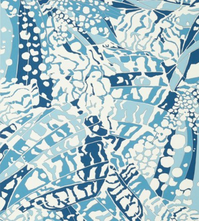 Anna French Puccini Navy tapéta
