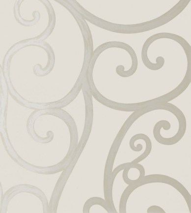 Anna French Palace Gate Silver on Neutral tapéta - Paisley Home