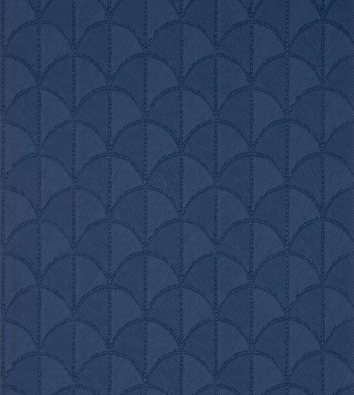 Anna French Seton Scallop Navy tapéta