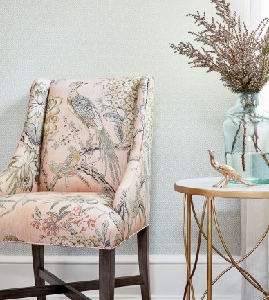 Anna French Arlen Trellis Emerald/Navy tapéta - Paisley Home