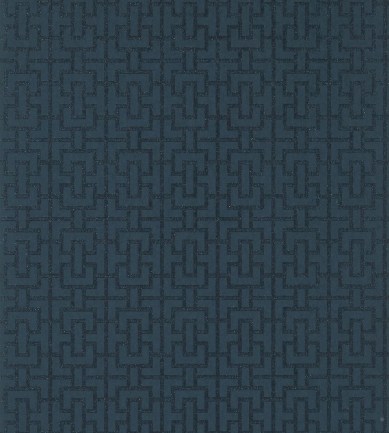 Anna French Bridle Navy tapéta - Paisley Home