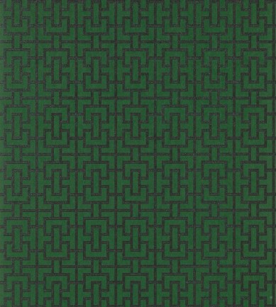 Anna French Bridle Emerald Green tapéta - Paisley Home