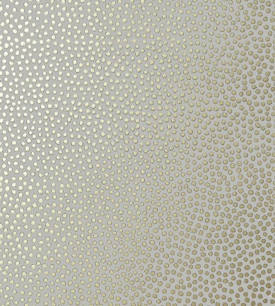 Anna French Davis Dot Metallic Gold / Pewter tapéta - Paisley Home