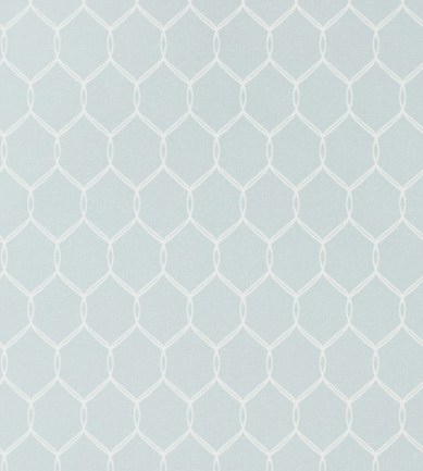 Anna French Leland Trellis Soft Blue tapéta - Paisley Home