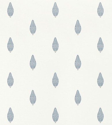 Anna French Manor Navy tapéta - Paisley Home