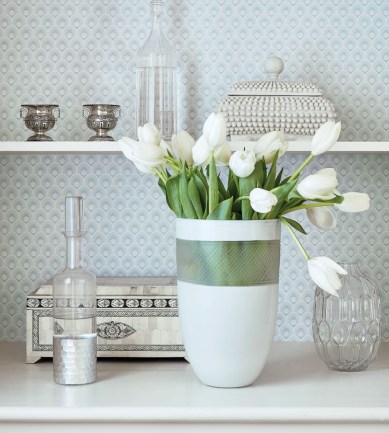 Anna French Spencer White tapéta - Paisley Home