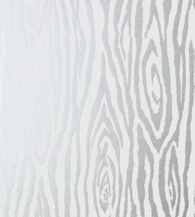 Anna French Surrey Woods Metallic Silver tapéta - Paisley Home