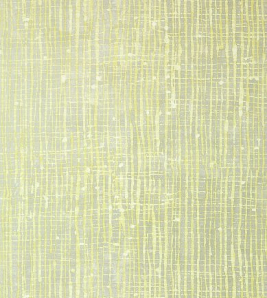 Anna French Violage Citron-Metallic Silver tapéta - Paisley Home