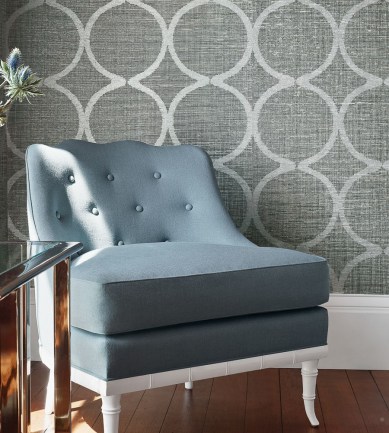 Anna French Watercourse Metallic-Neutral tapéta - Paisley Home