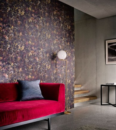 Anthology Graffiti Golden Sheen tapéta - Paisley Home