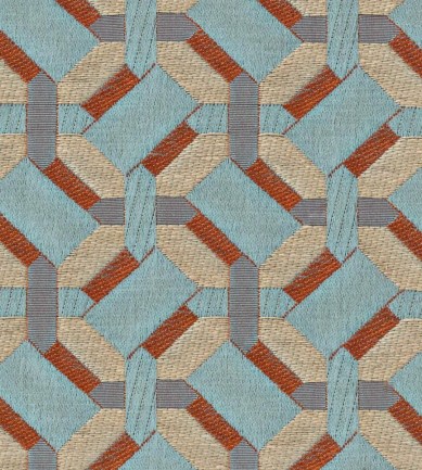 Armani/Casa Madrid Acquamarina/Corallo textil