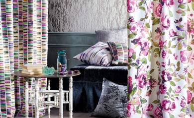 Black Edition Kazan Tungsten textil - Paisley Home