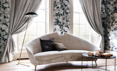 Black Edition Veii Graphite textil - Paisley Home
