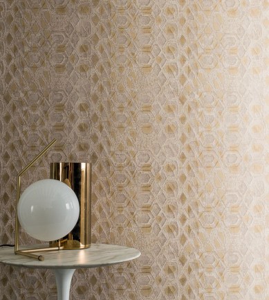 Casamance Bronze Neige Poudree tapéta - Paisley Home