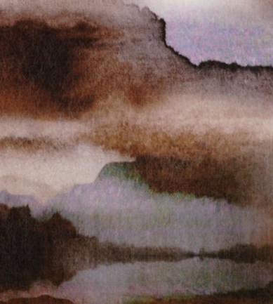 Casamance Iron Brun Chocolat tapéta - Paisley Home