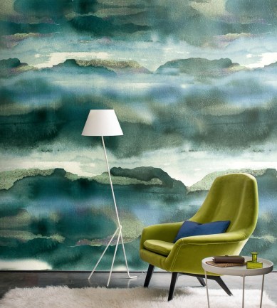 Casamance Iron Vert De Gris tapéta - Paisley Home