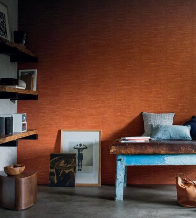 Casamance Steel Banane tapéta - Paisley Home