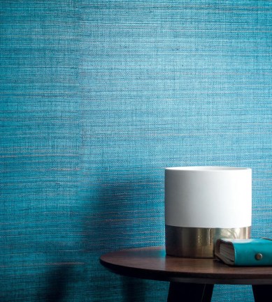 Casamance Pencil Turquoise tapéta - Paisley Home