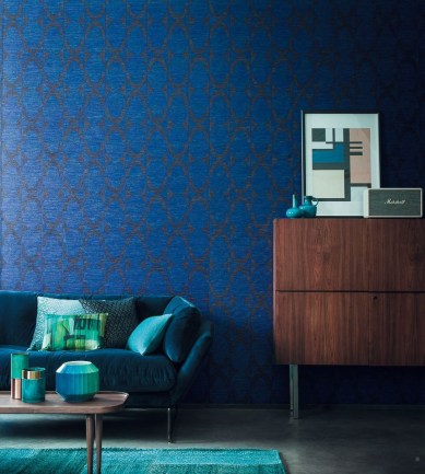 Casamance Pavilion Chocolate tapéta - Paisley Home