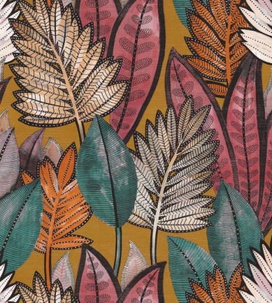 Casamance Sabal Safran tapéta