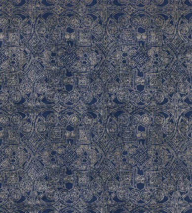 Casamance Jali Bleu tapéta