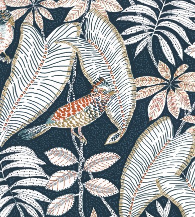 Casamance Sibia Marine tapéta