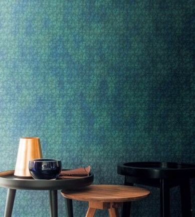 Casamance Irony Bleu Topaze tapéta - Paisley Home