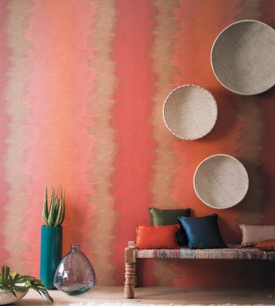 Casamance Pulsion Orange Sanguine tapéta - Paisley Home