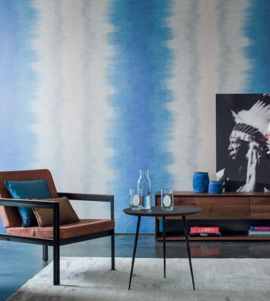 Casamance Pulsion Bleu Ciel tapéta - Paisley Home