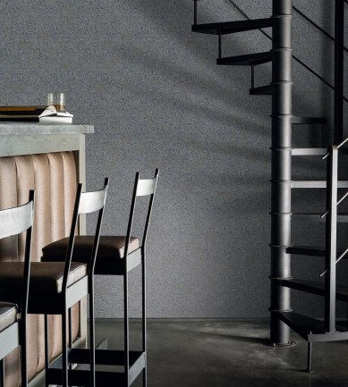 Casamance Tyburn Gris Fusain tapéta - Paisley Home