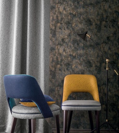 Casamance Intense Anthracite tapéta - Paisley Home