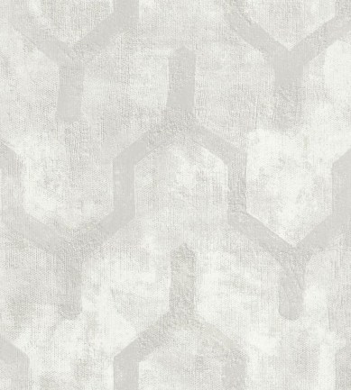 Casamance Tenebreuse Blanc tapéta - Paisley Home