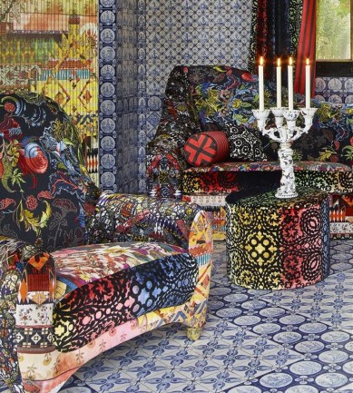 Christian Lacroix Paseo Sunset Arlequin textil - Paisley Home