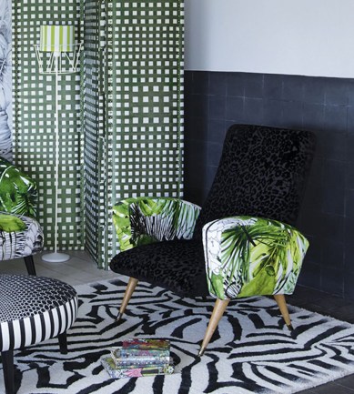 Christian Lacroix Soft Jardin Exo'chic Caviar textil - Paisley Home