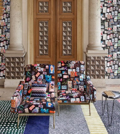 Christian Lacroix Maison de Jeu Reglisse textil - Paisley Home