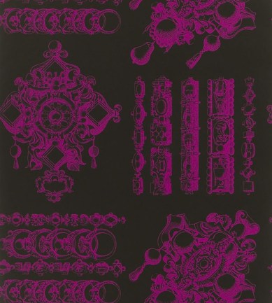 Christian Lacroix La Main Au Collet Lipstick tapéta - Paisley Home