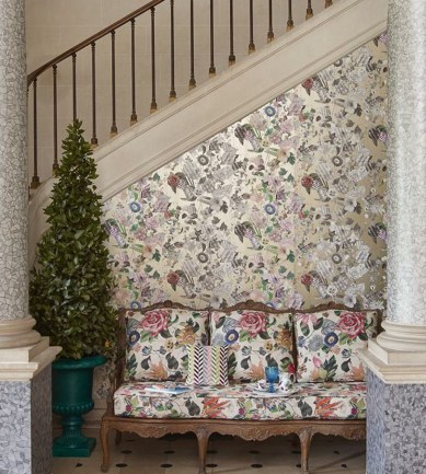 Christian Lacroix Malmaison Argile tapéta - Paisley Home