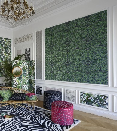Christian Lacroix Pantigre Turquoise tapéta - Paisley Home