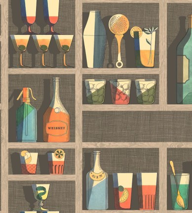 Cole and Son Cocktails Multi tapéta