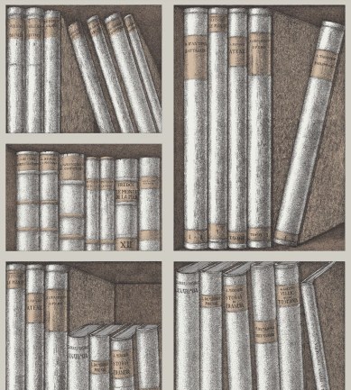 Cole and Son Ex Libris Stone and Linen tapéta
