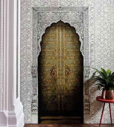 Cole & Son Bahia Gold/Stone tapéta - Paisley Home