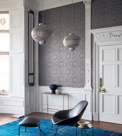 Cole & Son Medina Gilver/Parchment tapéta - Paisley Home