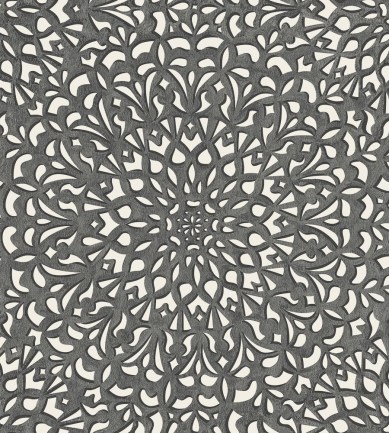 Cole & Son Medina Soot/Snow tapéta - Paisley Home