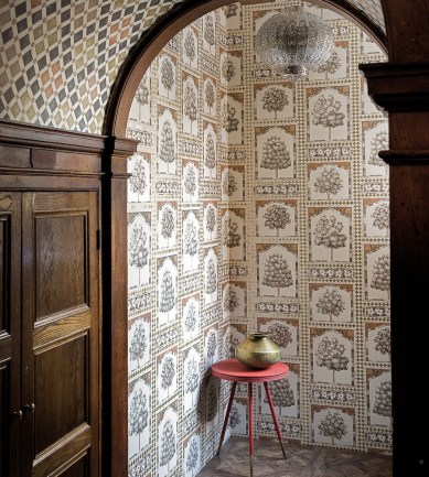 Cole & Son Sultans Palace Gold/Spice tapéta - Paisley Home
